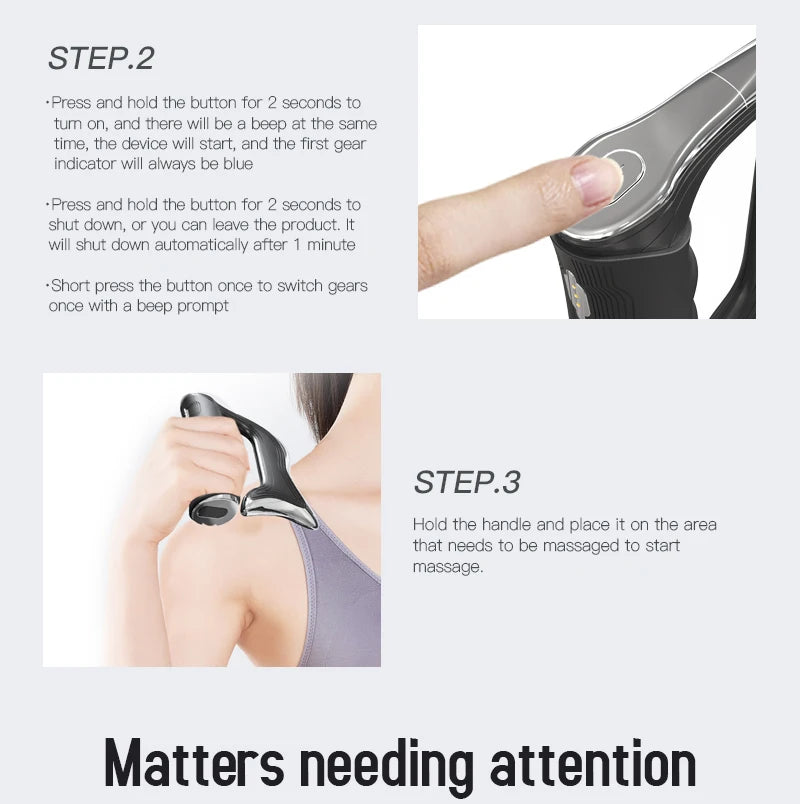 Electric Myofascial Muscle Scraper and Deep Tissue Massager - 21