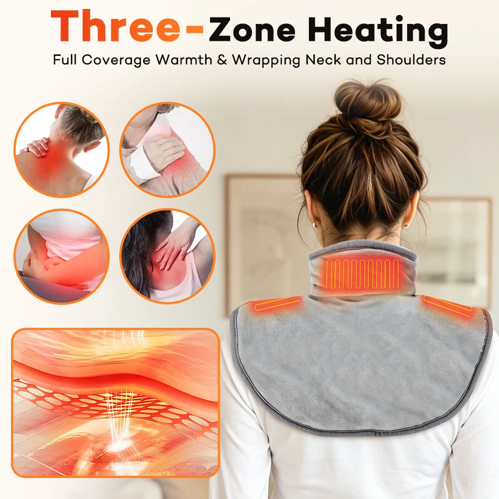 USB Heated Neck and Shoulder Warming Wrap