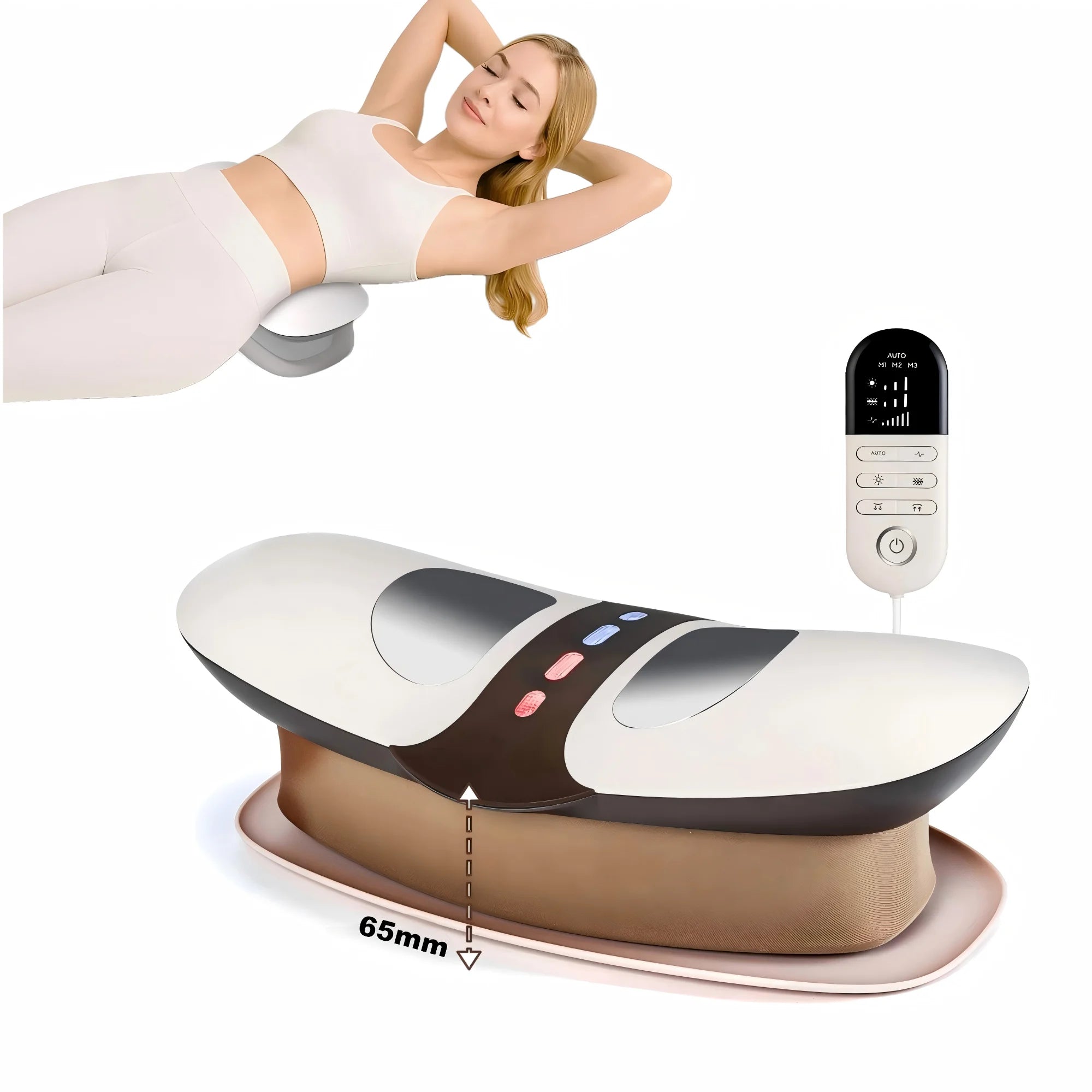 Electric Back Stretcher and Lumbar Support Massager - 1