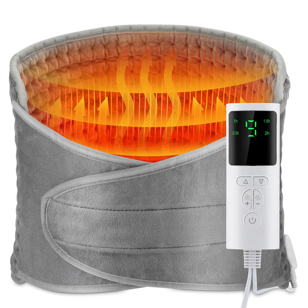 Electric Heated Back and Waist Support Belt