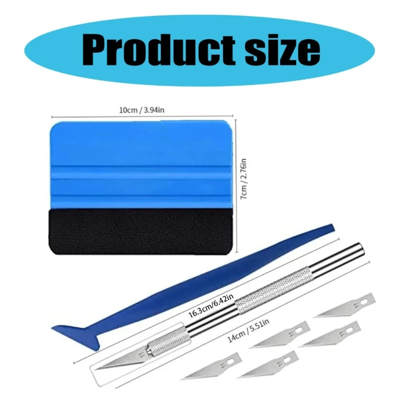Professional Vinyl Wrap Application Tool Kit