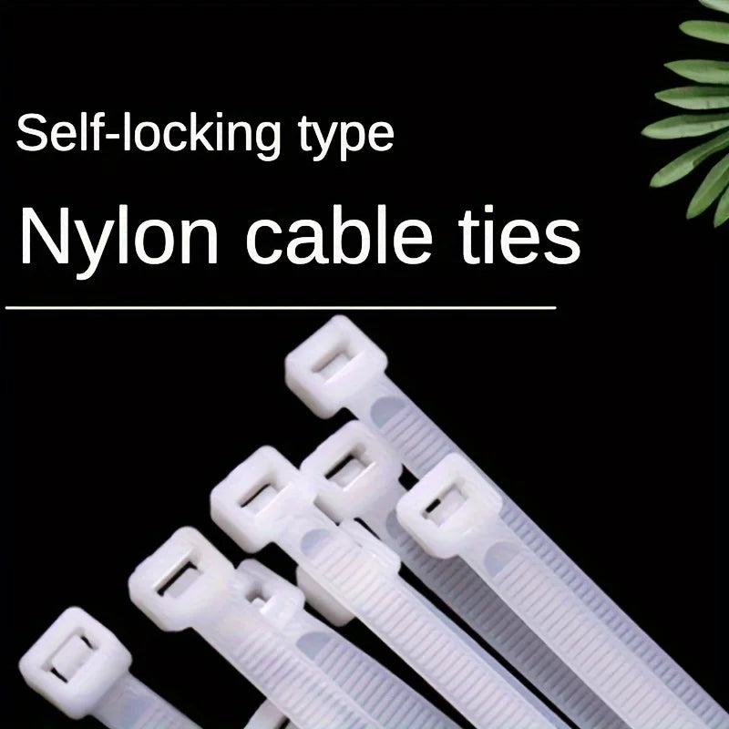 Heavy Duty Self-Locking Nylon Cable Ties - 2