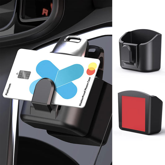 Car Dashboard Key and Toll Card Storage Organizer