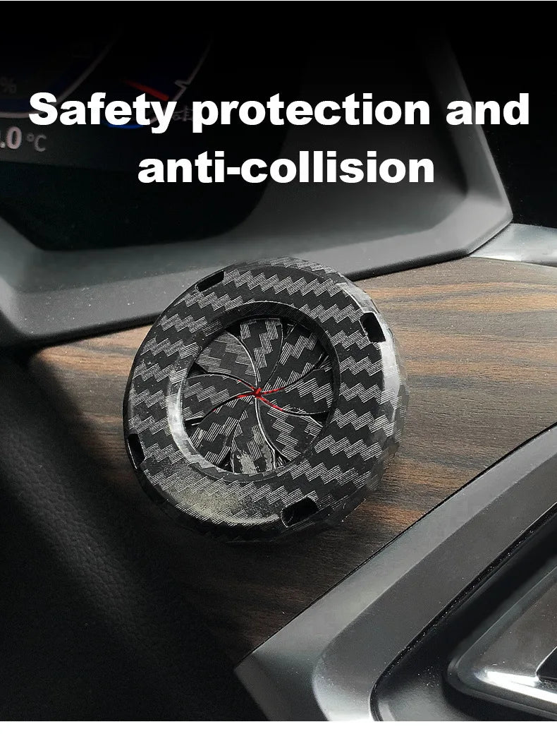 Universal Push Start Engine Button Protection Cover - 11