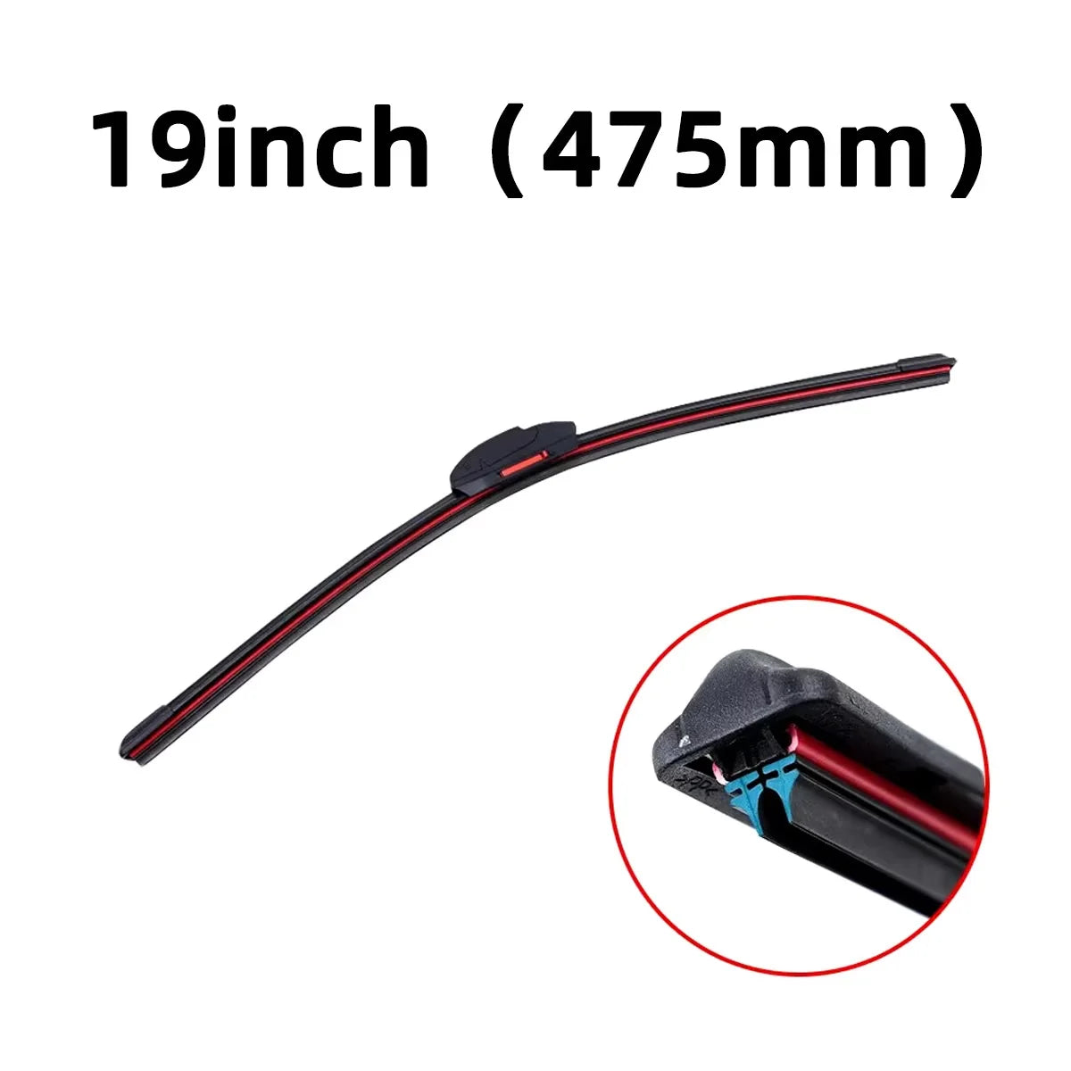 Universal Double Layer Rubber Windshield Wiper Blades