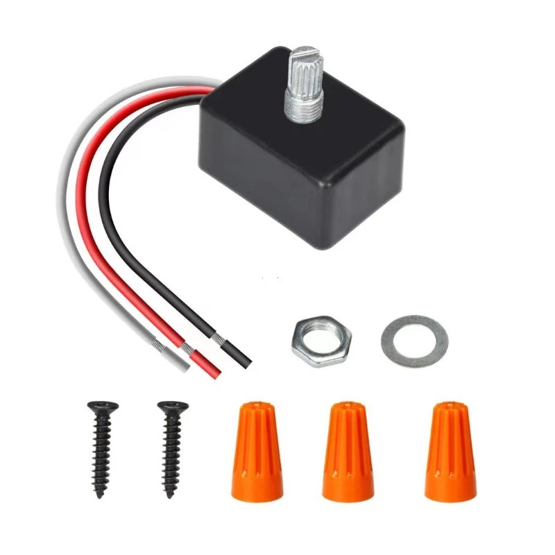 12V Rotary LED Light Dimmer Switch for RV and Marine Lighting