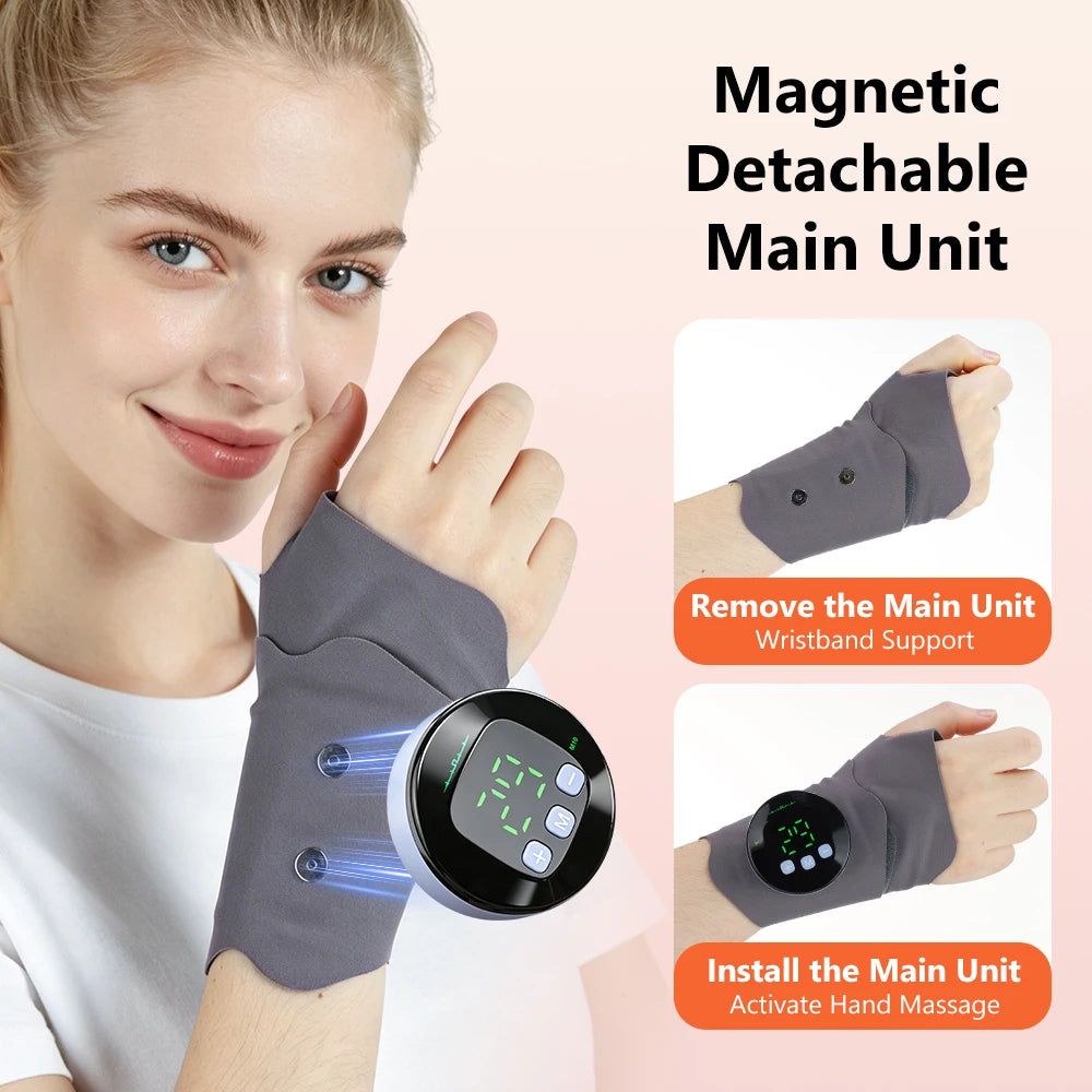 Electric Microcurrent Wrist Massager for Pain Relief - 3