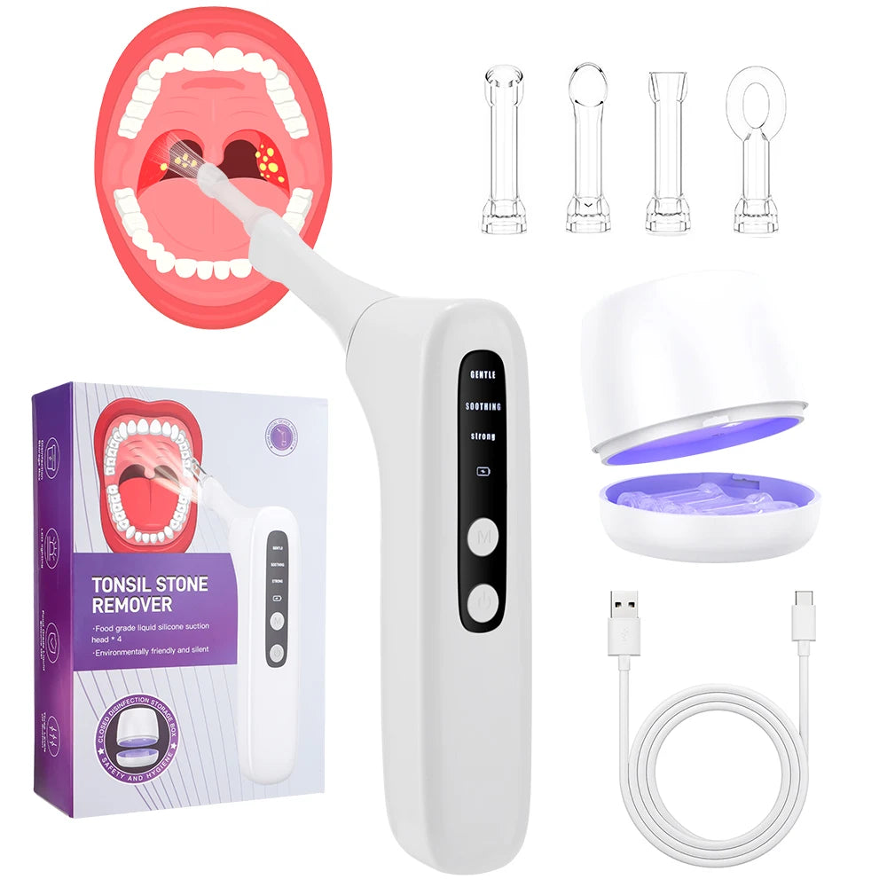 HD Visual Tonsil Stone Removal Vacuum Tool