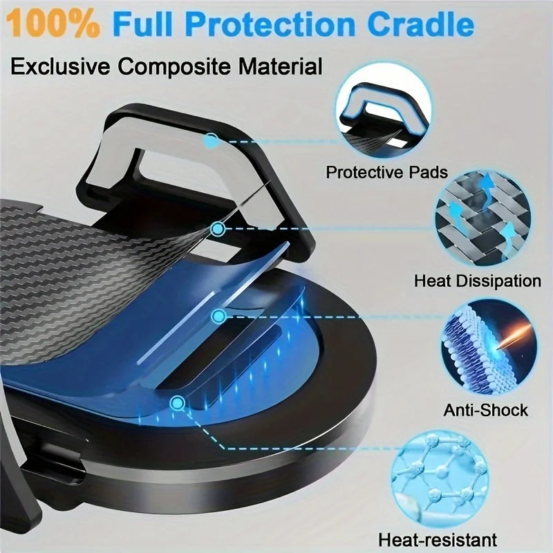 360° Rotating Dashboard and Windshield Car Phone Holder - 4