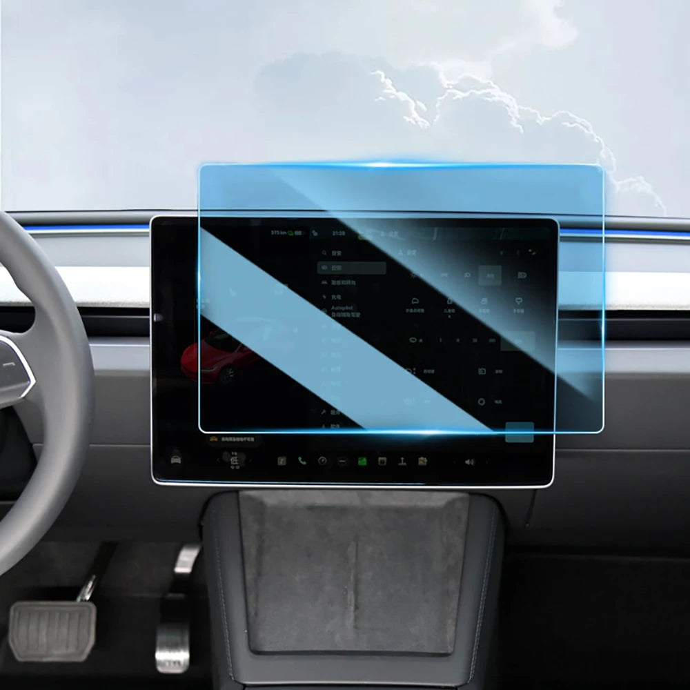 Tempered Glass Touch Screen Protector for Tesla Model 3 and Model Y - 2
