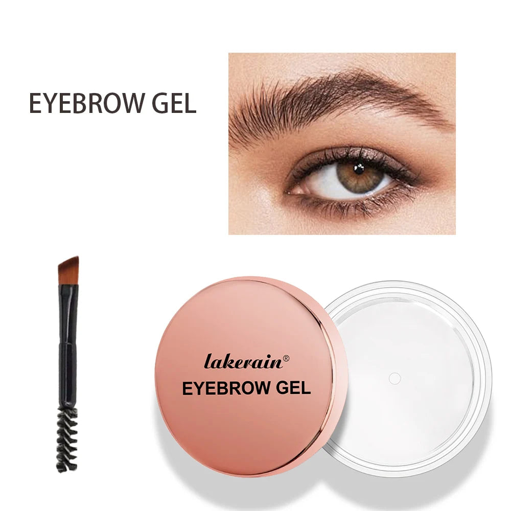 Waterproof Transparent Eyebrow Styling Gel for Natural Lifted Brows