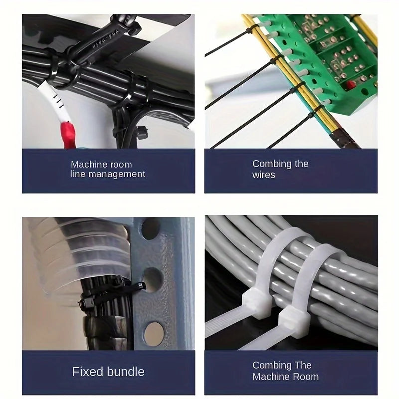 Heavy Duty Self-Locking Nylon Cable Ties