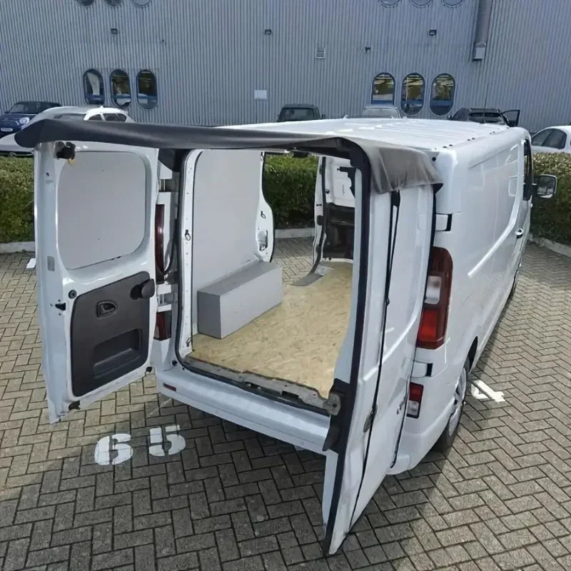 Waterproof RV Rear Barn Door Awning Sunshade