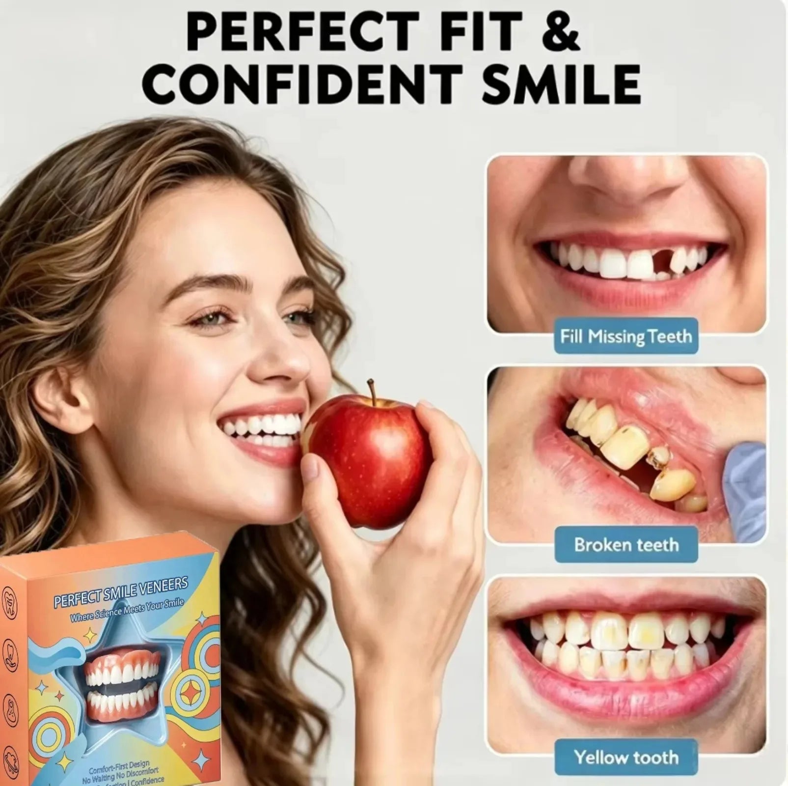 Cosmetic Smile Veneers for Natural Looking Teeth - 3