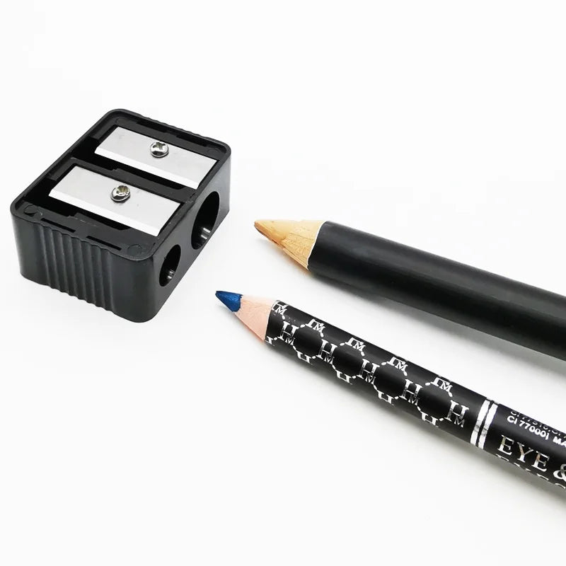 Portable Double Hole Manual Makeup Pencil Sharpener - 3