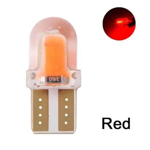 10PCS T10 W5W LED Interior Car Light Bulbs Canbus Parking Lamp Set - 11
