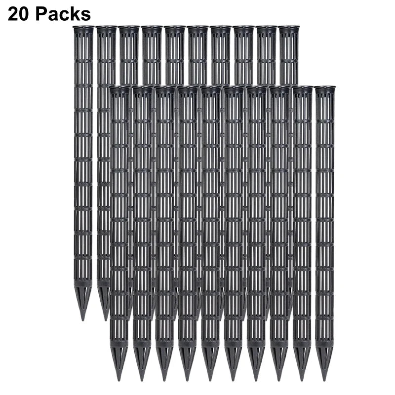 Plant Aeration Tubes Root Watering Spikes for Potted Plants 10 20 Pack - 12