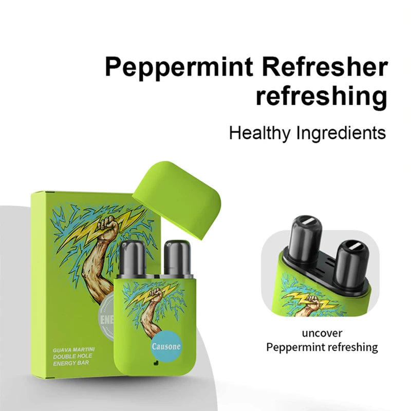 Double-Hole Refreshing Nasal Aromatherapy Energy Stick