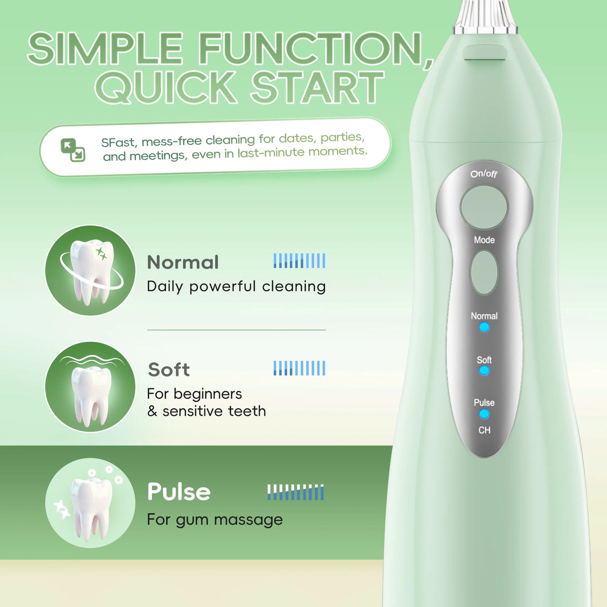 Electric Nasal Irrigation and Oral Irrigator Combo Set
