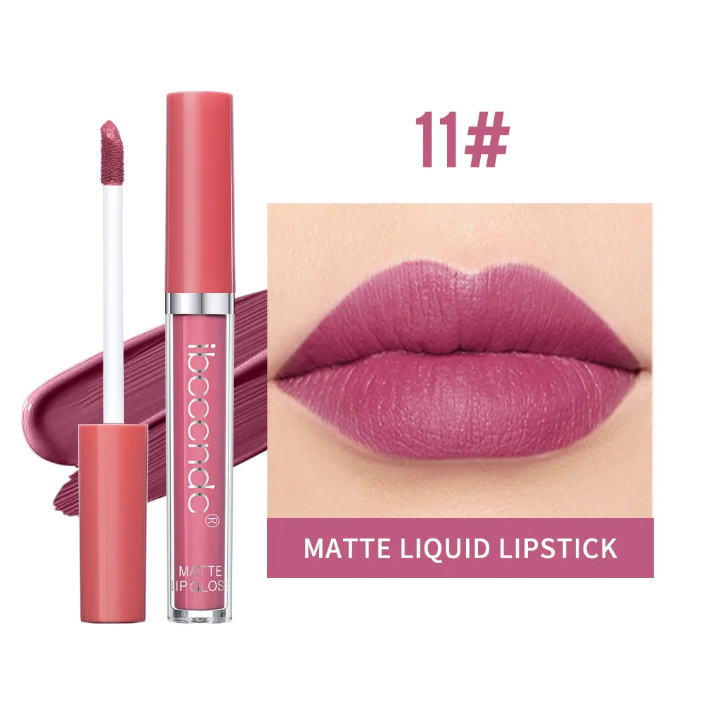 Waterproof Matte Liquid Lipstick Long-Lasting Lip Gloss - 22