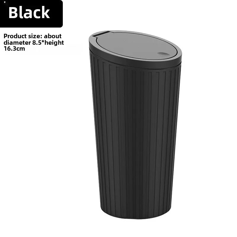 Portable Car Trash Bin Auto Garbage Can Interior Organizer Storage Bucket
