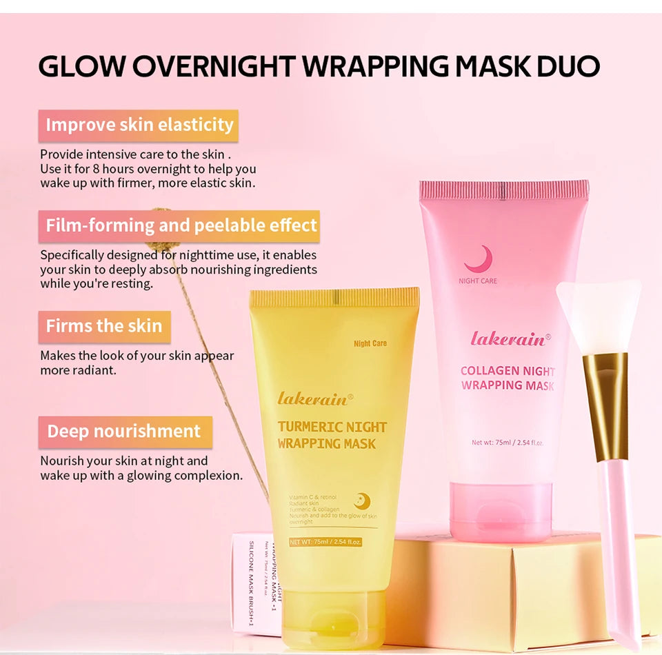Overnight Hydrating and Firming Peel-Off Face Mask Duo - 8