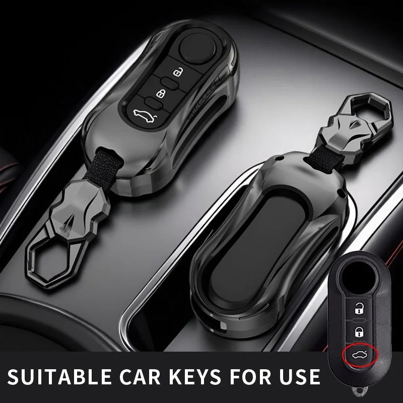 Metal Car Key Fob Protective Case Cover