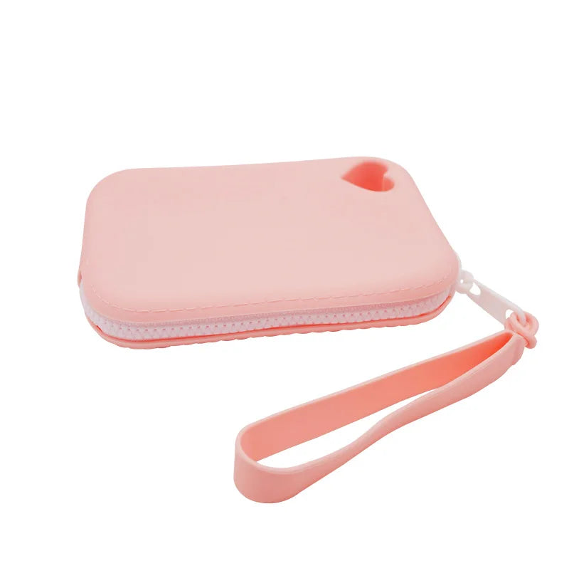 Portable Silicone Zipper Pouch for Small Accessories - 12