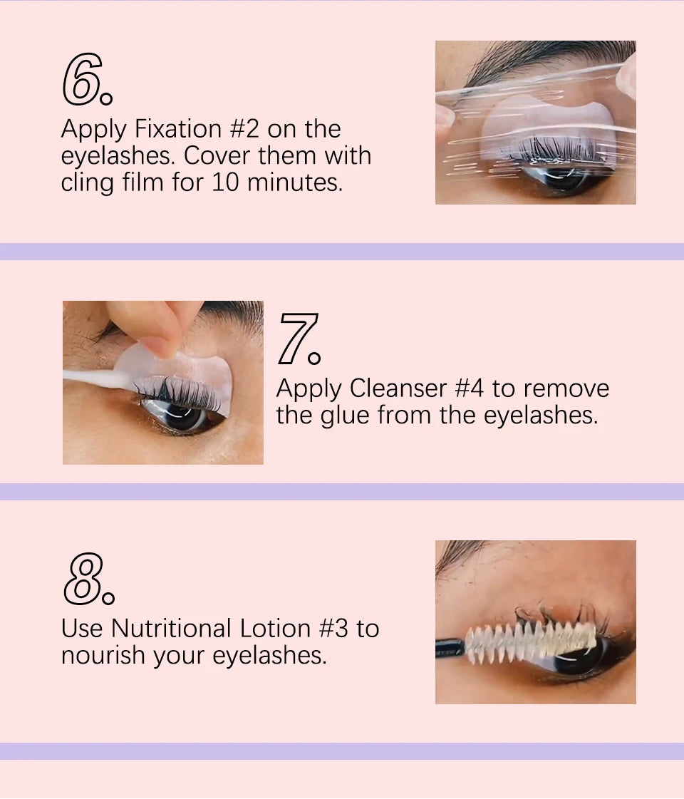 Professional Eyelash Lifting and Curling Perm Kit