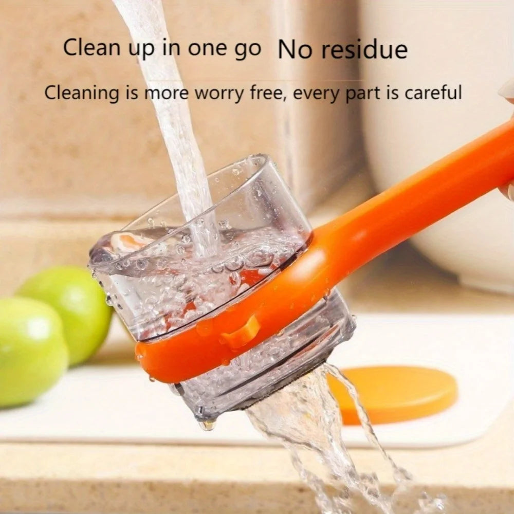 Multi-Function Vegetable Peeler with Integrated Peel Storage - 4
