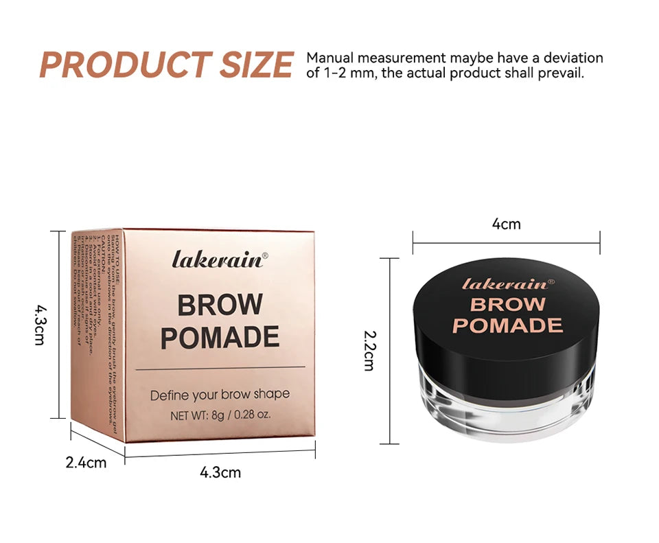 Waterproof Long-Lasting Brow Pomade Gel - 15