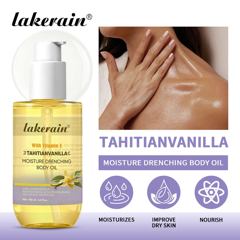 Vanilla Hydrating Body Oil for Dry Skin - 7