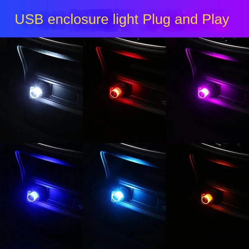 USB LED Car Interior Atmosphere Light - 6