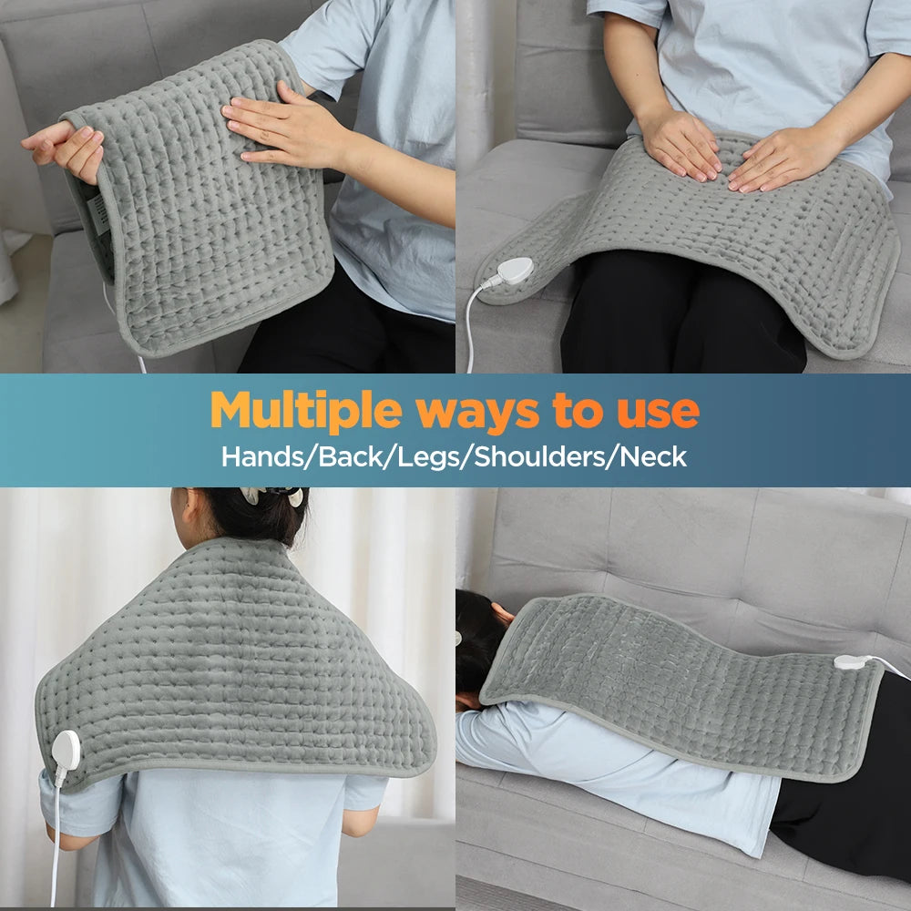 Electric Heating Pad for Pain Relief and Muscle Relaxation
