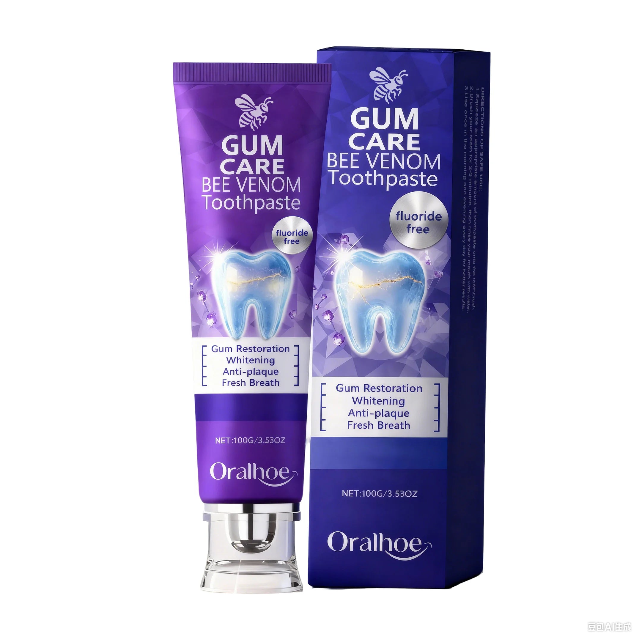 Bee Venom Gum Repair and Teeth Whitening Toothpaste - 7