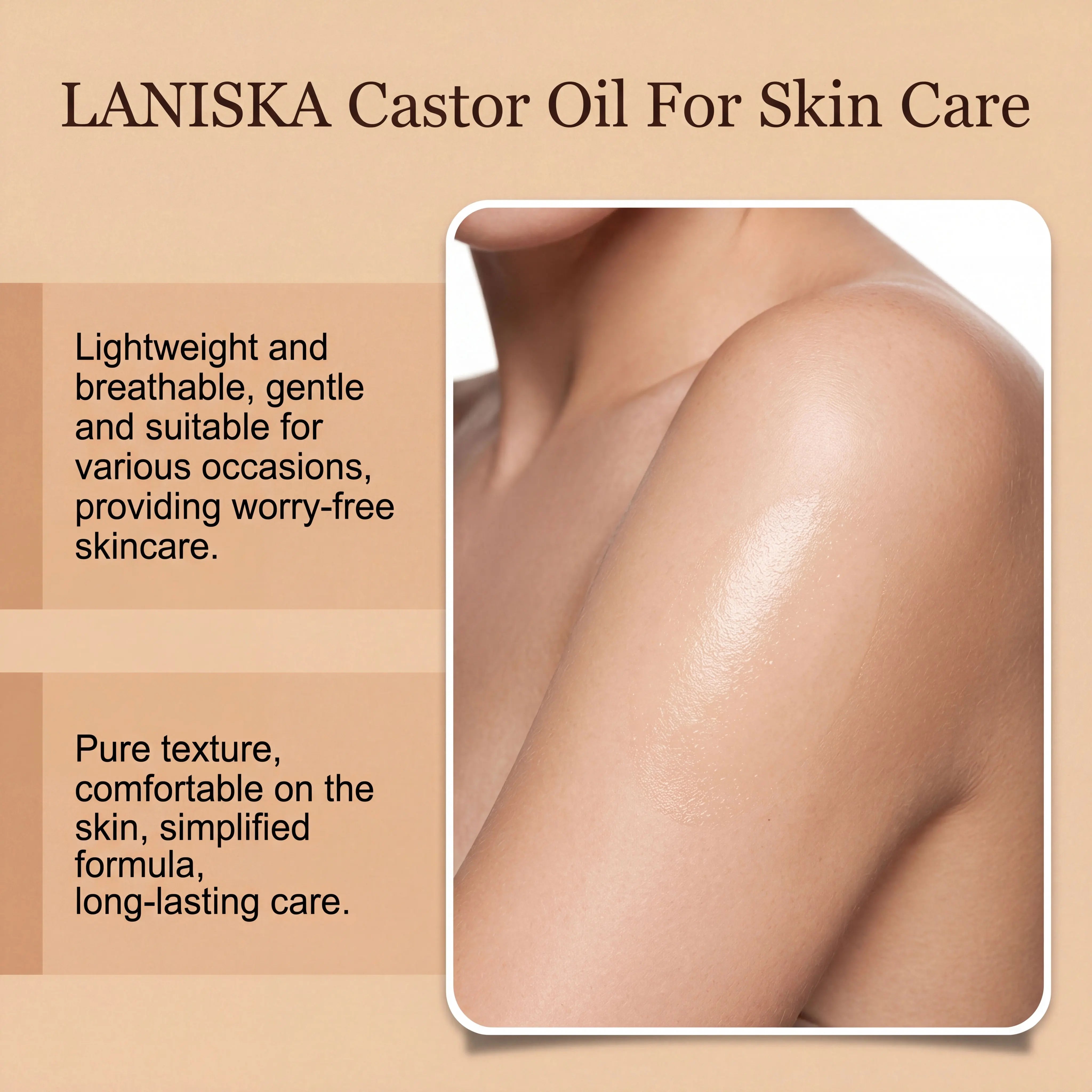 Cold Pressed Castor Oil for Body Hydration and Skin Elasticity - 10
