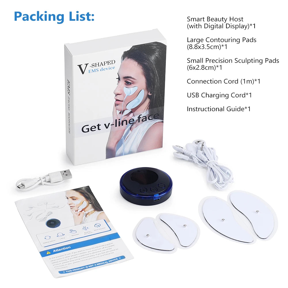 Electric Facial and Eye Massager for Skin Tightening