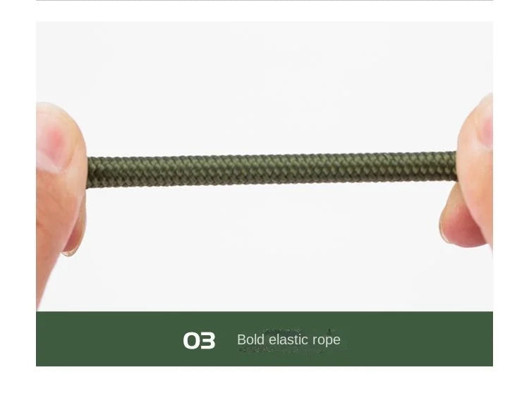 Heavy Duty Elastic Bungee Cord with Carabiner Hooks - 14