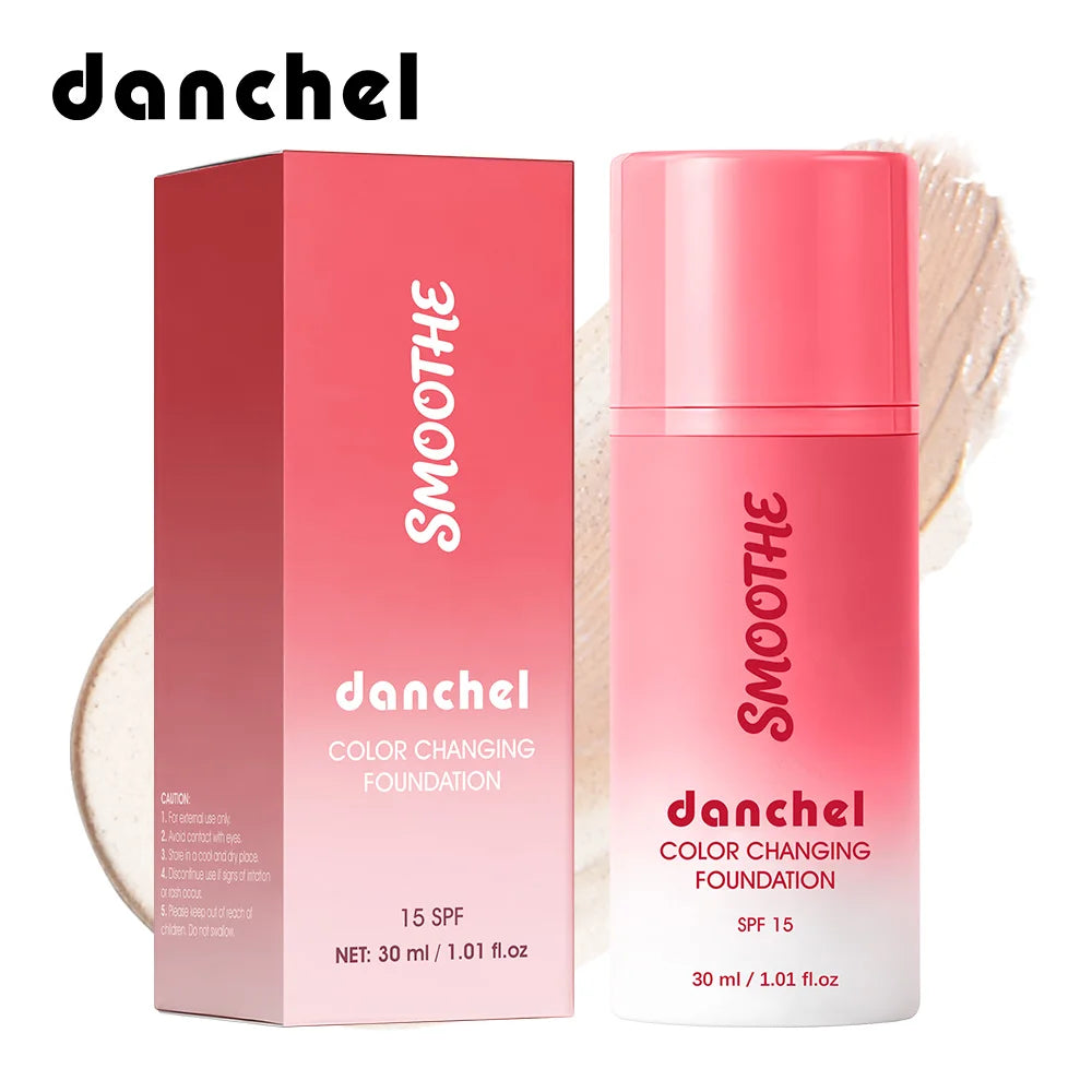 Color-Changing Liquid Foundation with SPF 15