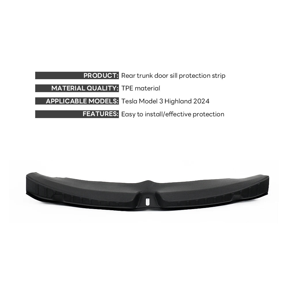 Trunk Threshold Protector for Model 3 Highland 2024