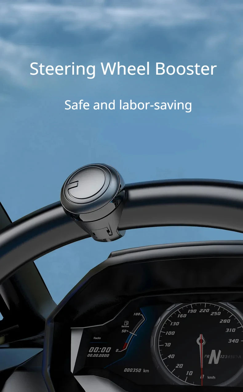 360 Degree Steering Wheel Booster Spinner Knob
