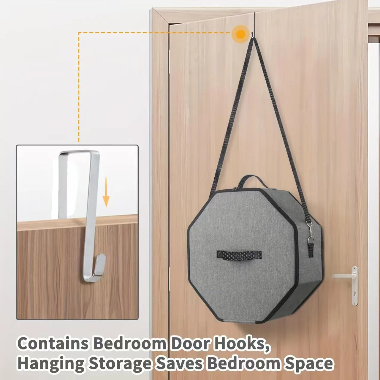 Foldable Large Capacity Hat Storage Organizer Bag - 10