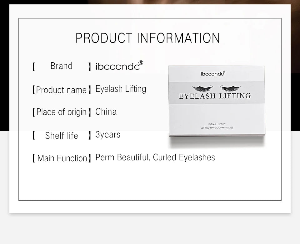 Professional Eyelash Lifting and Perming Kit for Home Use - 8