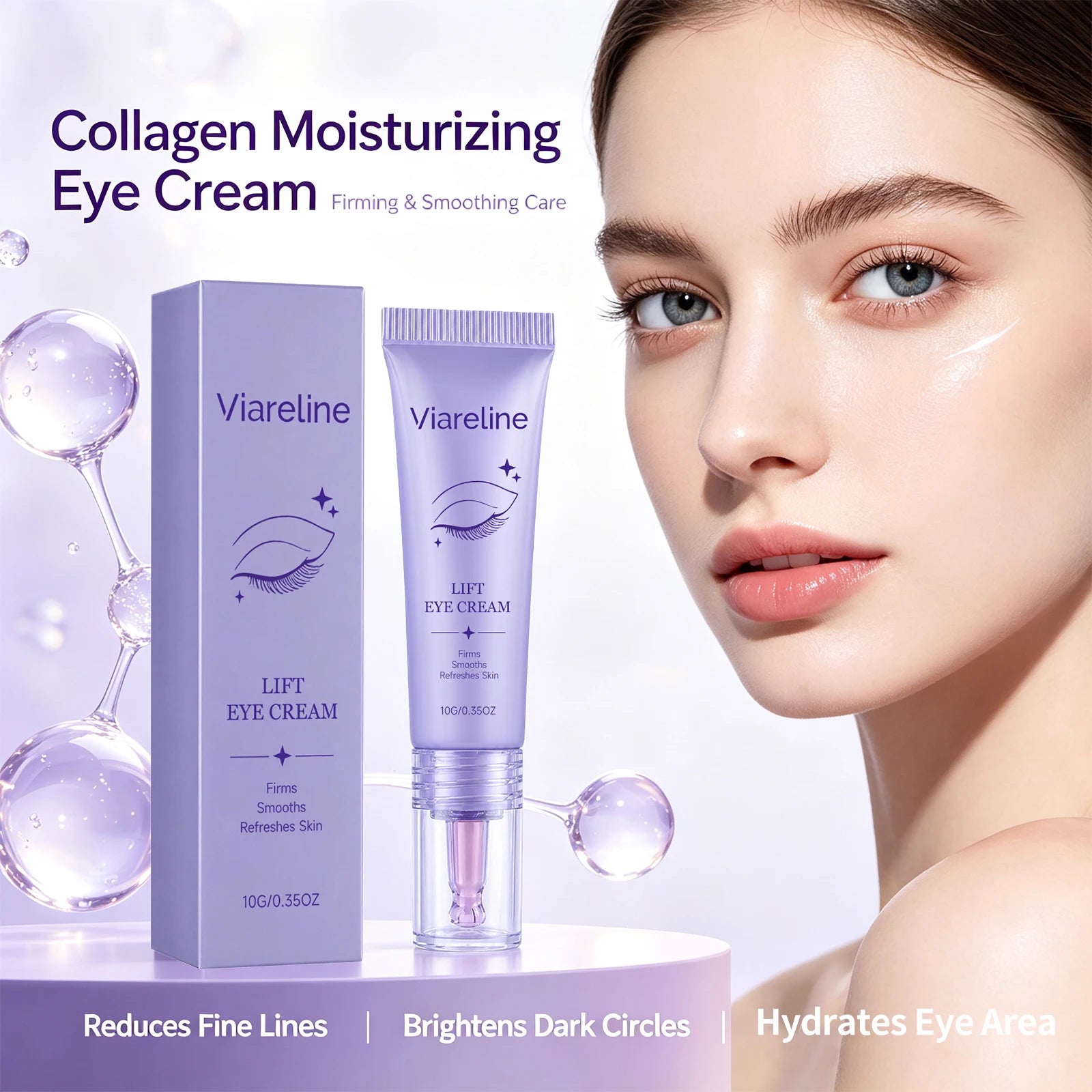 Firming Collagen Eye Cream for Fine Lines and Dark Circles - 4