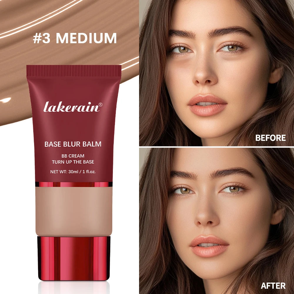 Matte Finish Liquid Foundation Concealer for Natural Skin Coverage