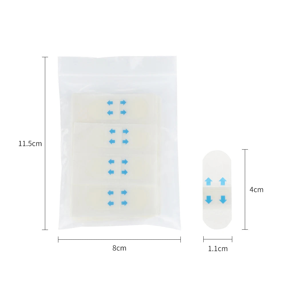 Invisible V-Shape Face Lifting Patches for Sagging Skin