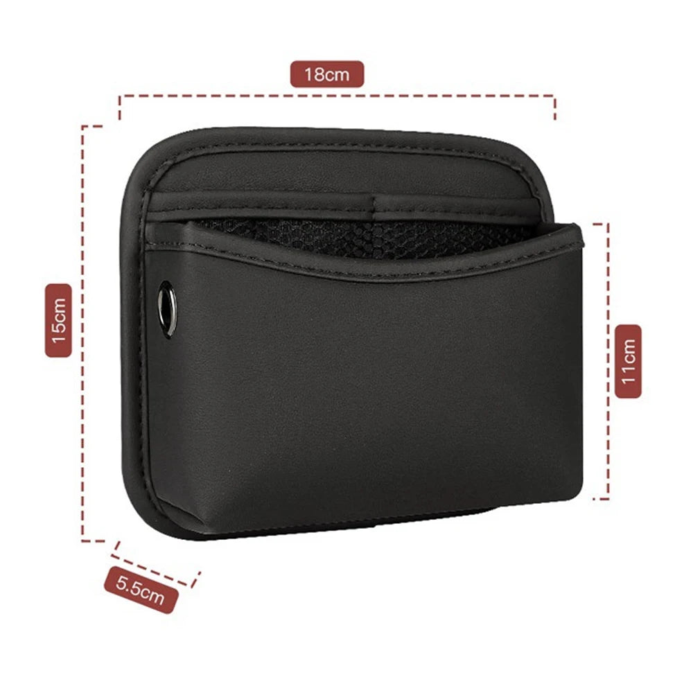 Universal PU Leather Car Door Storage Organizer