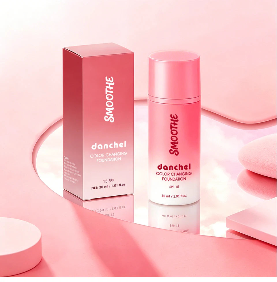 Color-Changing Liquid Foundation with SPF 15 - 19