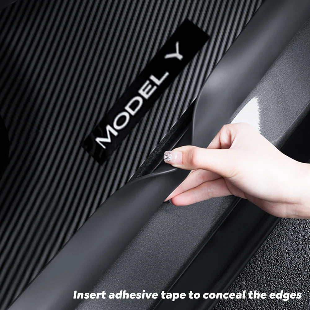 Door Sill Protector Guards for 2025 Model Y Juniper - 11