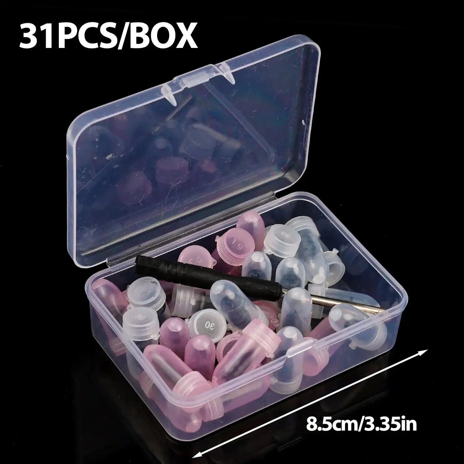 Self-Tapping Tire Puncture Repair Nail Kit - 13